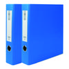 Midas D-ring Composite Binder Nameplate Type 3-hole A4 5cm, Blue, 2 Pcs.