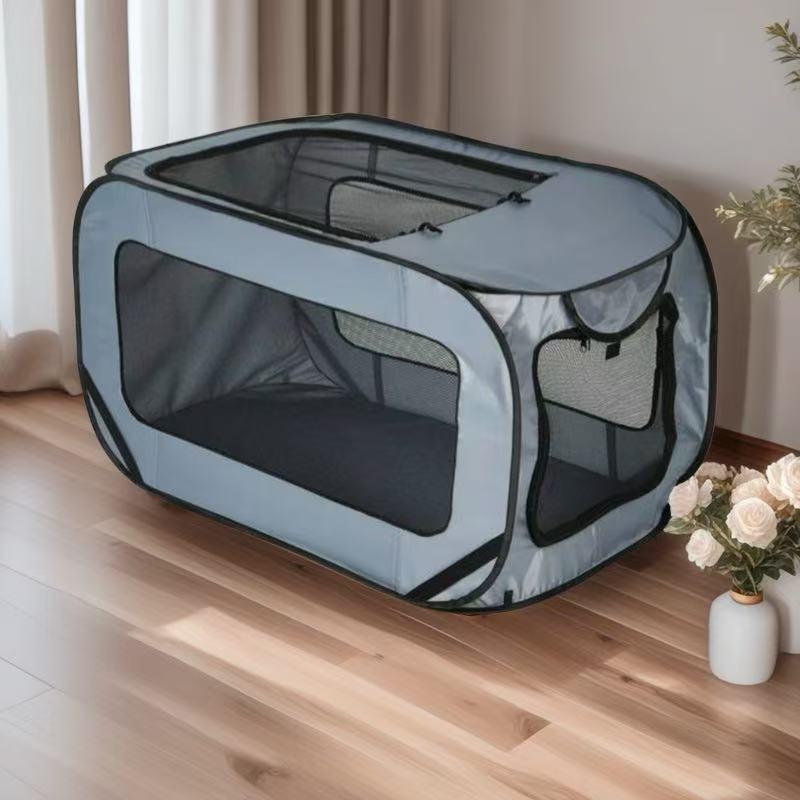 Складная клетка и лежанка для питомца: Уличная палатка и коробка для родов кошки