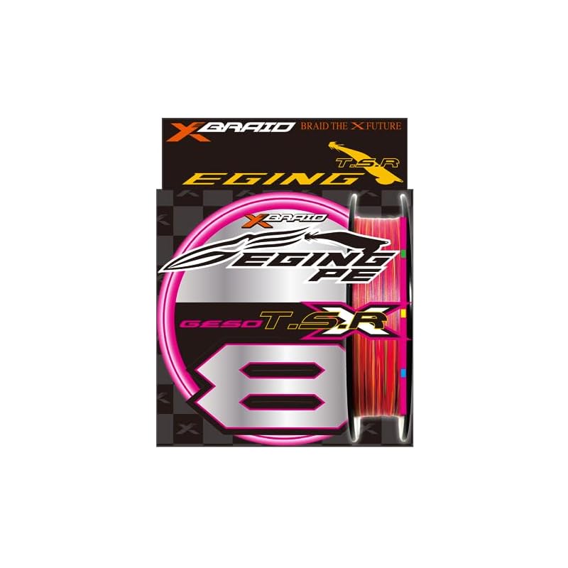 Шнур XBRAID GESO TSR X8 150м PE, Новый флуоресцентно-розовый, Размер 0.6