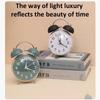 4 Inch Size Desk Alarm Clock Loud Alarm Bedside Wake-up Clock Mechanical Clock  Morning Routine