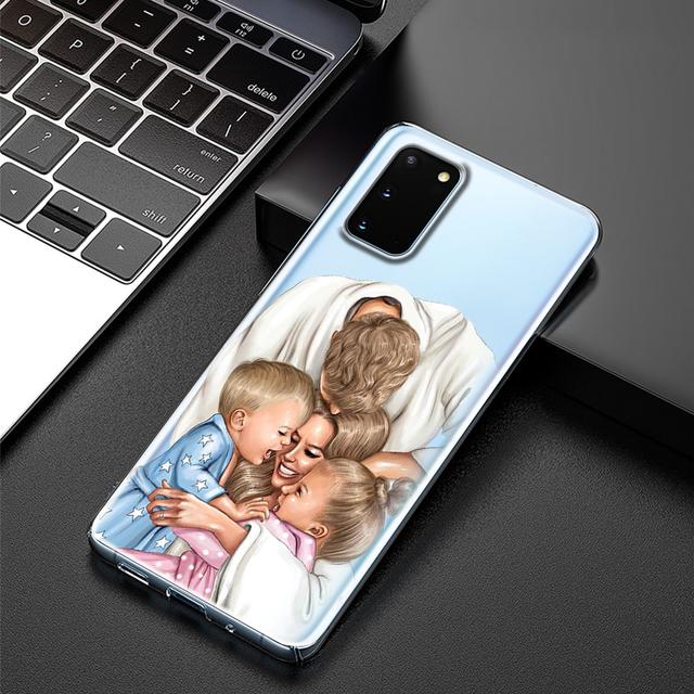 Super Mom Baby Case For Samsung A52s 5g A51 S21 A12 Fundas Galaxy A53 5g A33 A73 A03 A50 A31 A50 A70 A71 A72 A13 A32 Back Covers