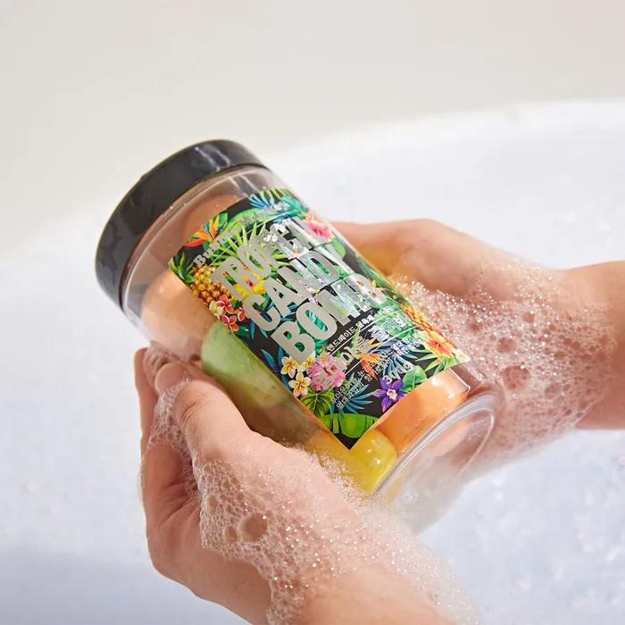 Bubble Monkey Тропическая Конфетная Бомбочка Искрящаяся Бомбочка для Ванны 30г x 10 Штук