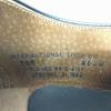 1982 INTERNATIONAL SHOE CO. U.S. Navy Service Shoes Black size 9.5B Men's(USED)