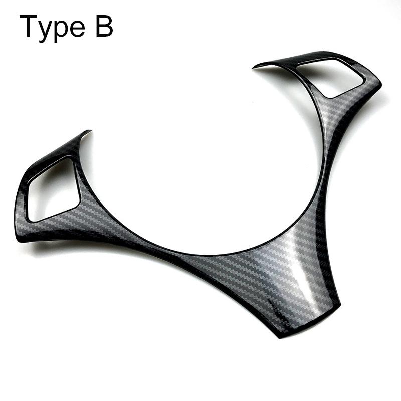 Декоративная рамка на руль, наклейка, полоса для BMW 3 серии E90 E91 E92 E93 05-12, накладка из углеродного волокна