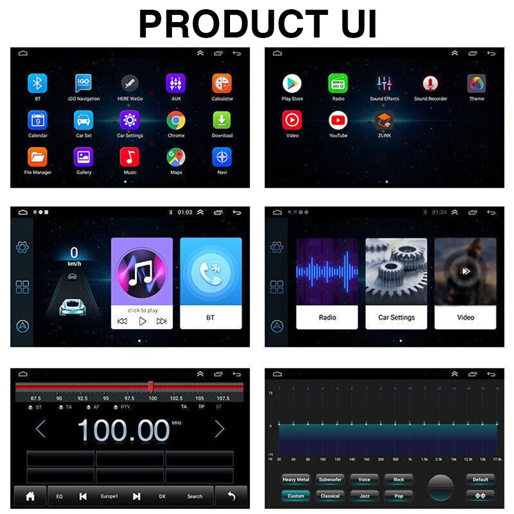 Android 15 car navigation Split Screen 10 inches For 2005-2010 Suzuki Swift fit for CarPlay Player DSP FM/RD 2+64G+AHD WiFi