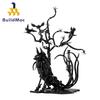 Buildmoc Ideas Myth Setting Fox Elves Animals MOC Set Building Blocks Kits Toys for Children Kids Gifts Toy 694PCS Bricks