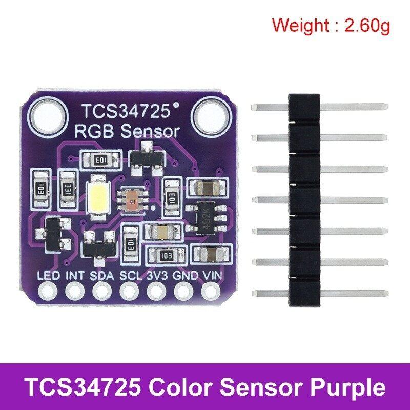 Module Tcs34725 Sensor Color Recognition Rgb Development Board Iic I2c For Arduino Stm32 Two Hole Version