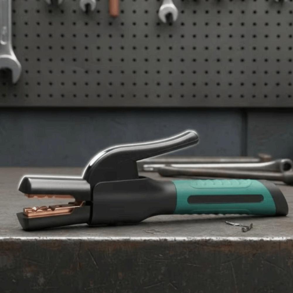 Heat Resistant Welding Tongs Insulated Handle Electrode Holding Clamp Welding Accessories