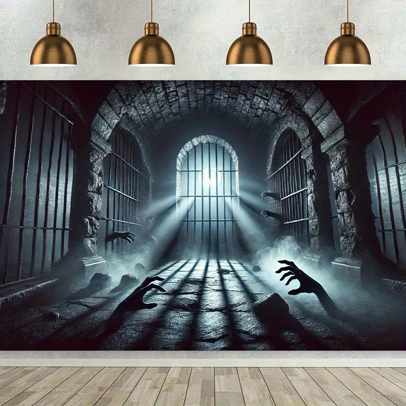 Background flag 1 piece, shadow passing through the moonlight screen background fabric wall decoration.zyc
