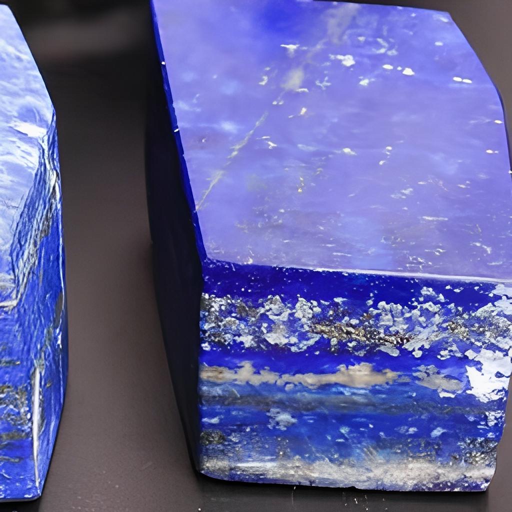 High Quality Natural Lapis Lazuli Polished Freeform Block Crystal Slice Energy Healing Stone for Meditation Home Ornament