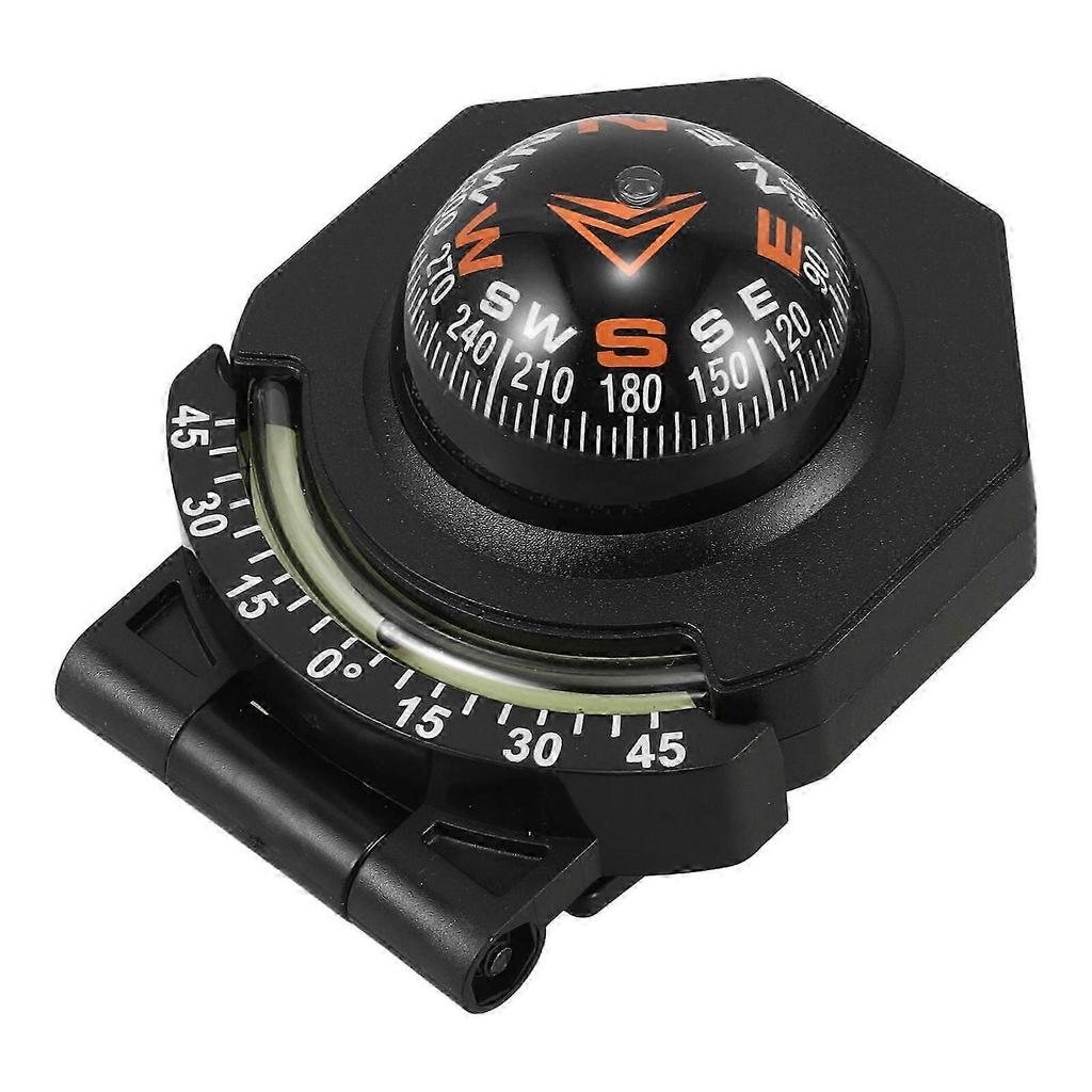 Car Compass Dashboard Vehicle Mountable Navigation Ball for Travel
