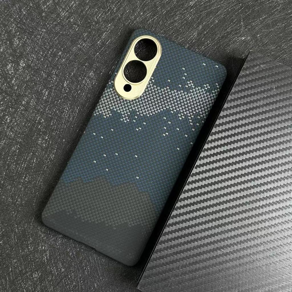 Новый Sunset Подходящий для Samsung S25Edge Кевларовый Чехол для Мобильного Телефона Тонкий Бизнес S25Edge Защитный Чехол Магнитная Адсорбция