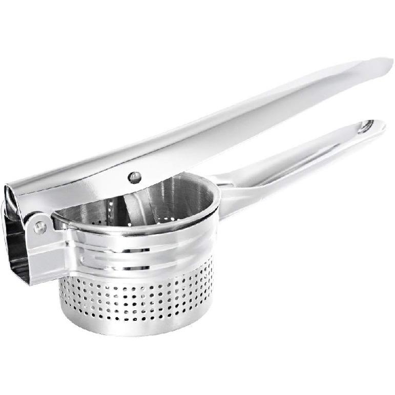 Potato Masher Kitchen Gadget Food Grade Stainless Steel Crusher Fruit and Vegetable Juicer Ergonomic Comfort Handle 4