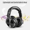 Professional Musical Instrument Monitor Headphones Wired Headset with 3.5mm & 6.5mm Audio Cables