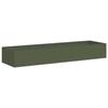 VidaXL Olive Green Planter 280x80x40 Cm Steel 860762
