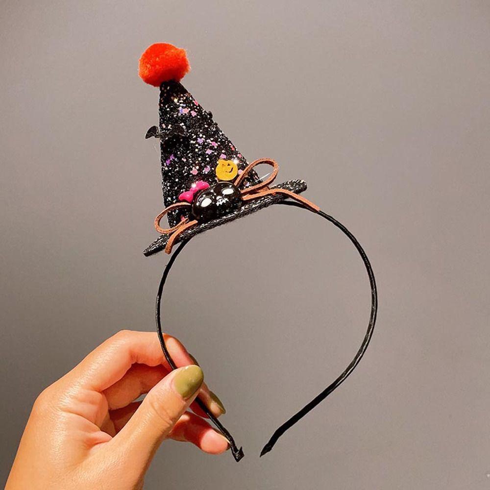Повязка на голову в виде летучей мыши и тыквы, симпатичный обруч для волос на Хэллоуин