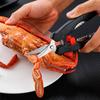 Seafood Tools Multi Functional Zinc Alloy Claws Crab Needles Crab Scissors Kitchen Seafood Tools