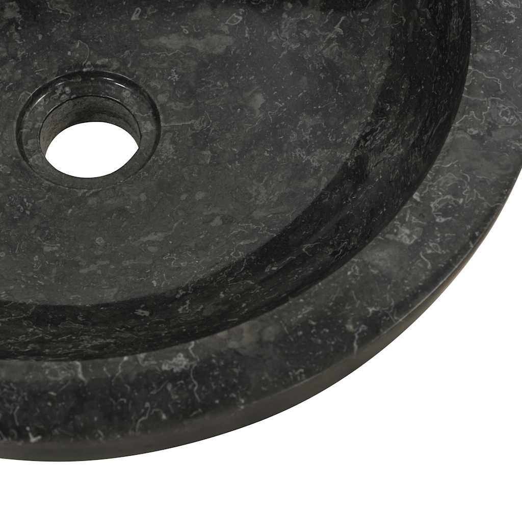 40 x 12 cm Black Marble Wash Basin