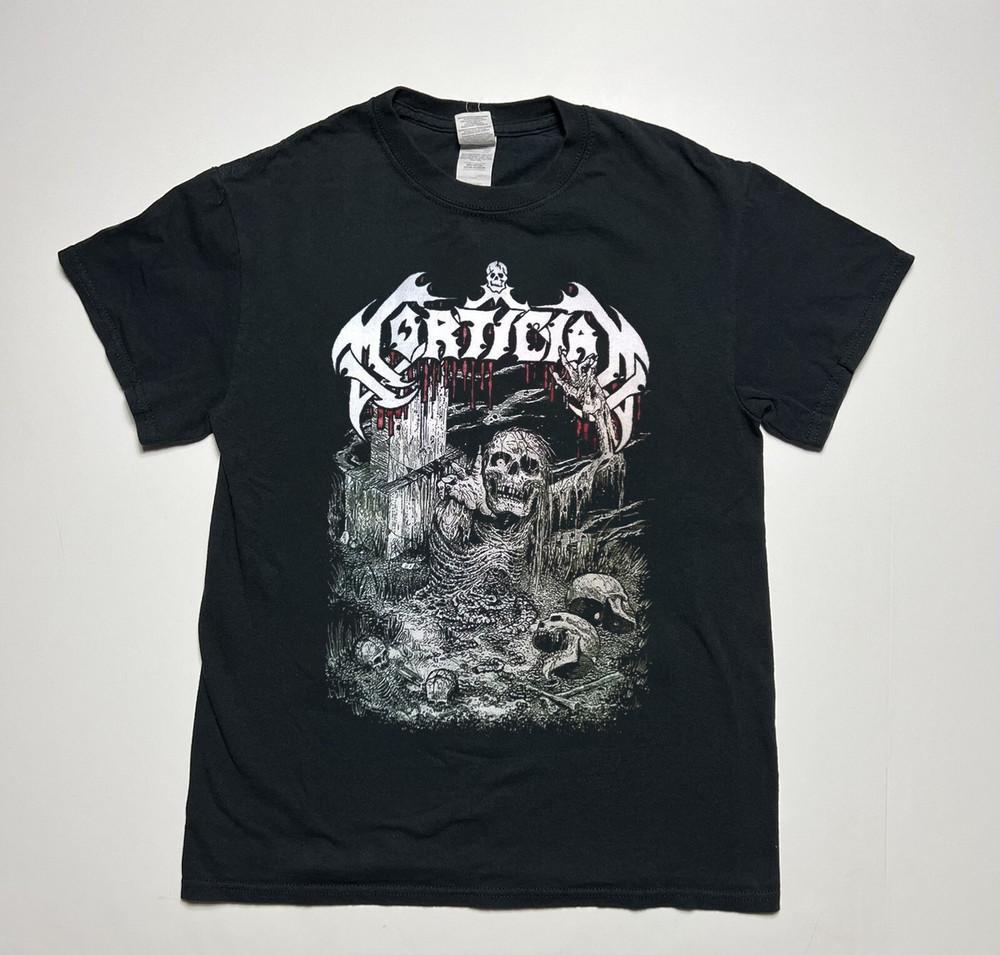 Rare Mortician Band Hacked Up For Barbecue Black S to 5XL Shirt BB816 Unisex T-Shirt