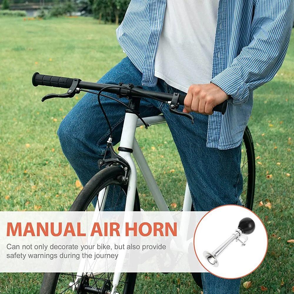 1Pcs Press Type Bike Warning Horn Easy to Install Mountain Road Bike Horn  for Safety Riding