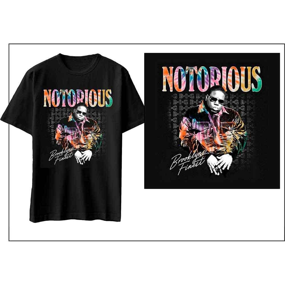 Biggie Smalls Unisex Tshirt Brooklyns Finest (Medium)