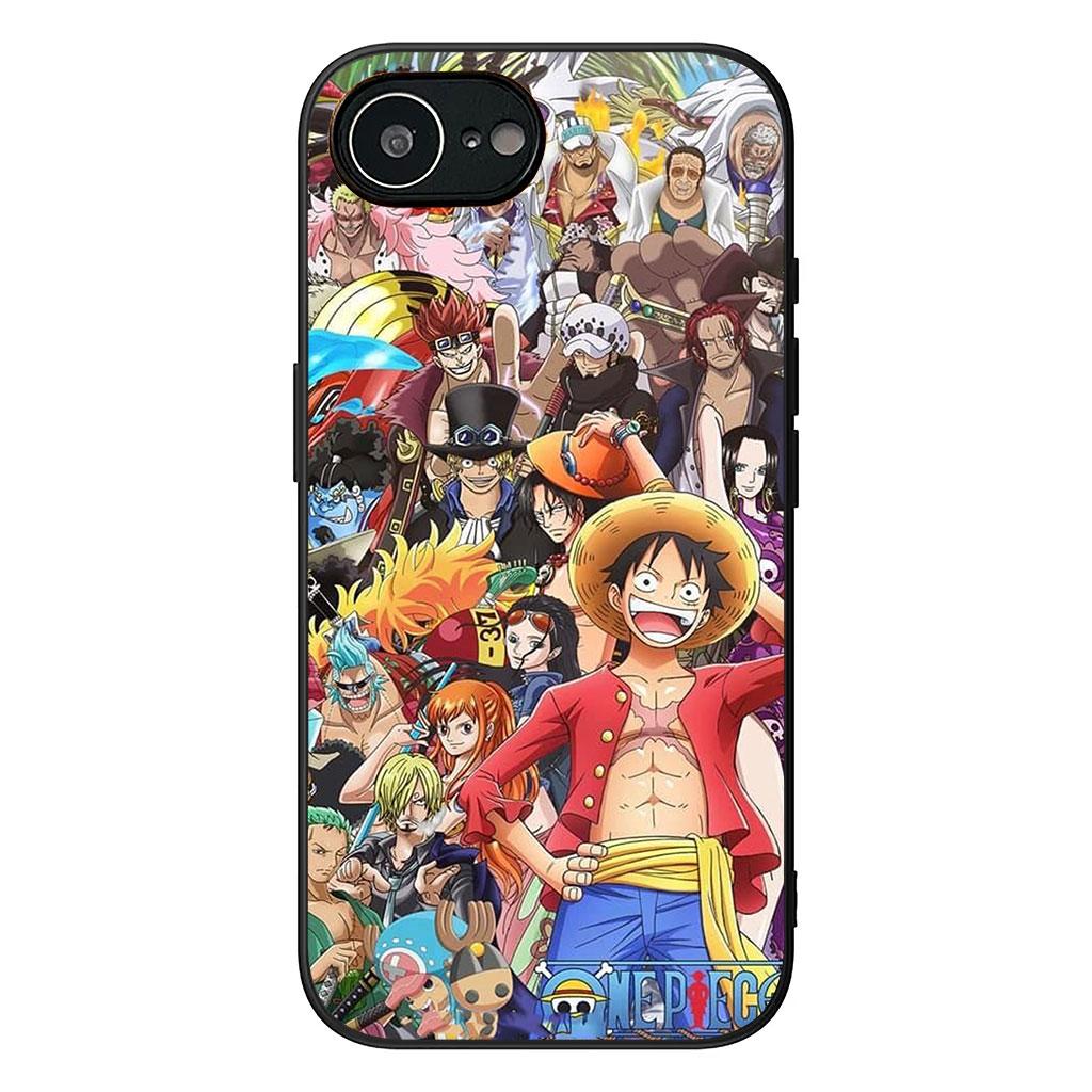 Для Samsung Galaxy A36 A17 A26 A07 A35 A54 A53 A13 A33 A34 S8 S9 S20 S21 FE S10 Plus Чехол для телефона Нико Робин Зоро Ван Пис Луффи