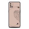 Модный Чехол для Телефона с Картой Мира и Самолетами для OnePlus 12R 9R 12 11 10 Pro 9 8 7 7T 8T 10T 9RT Nord 2T N10 N200 CE 2 5G