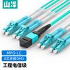 SAMZHE Оптический патч-корд MPO-LC 8-жильный OM3 Multimode