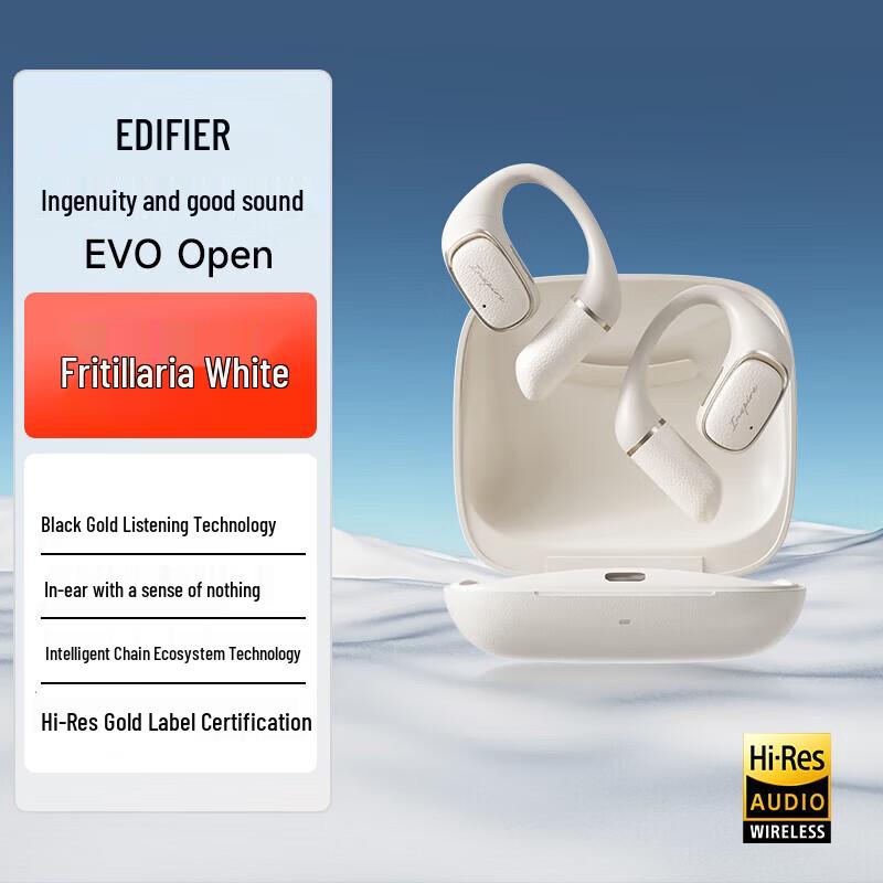 Edifier Evo Open True Wireless Bluetooth Sport Earbuds