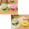 Cartoon Squeeze Toy Cute Animal Hamburger Stress Relief Toy DIY Stacking Food Squeeze Toy Gifts For Boys Girls