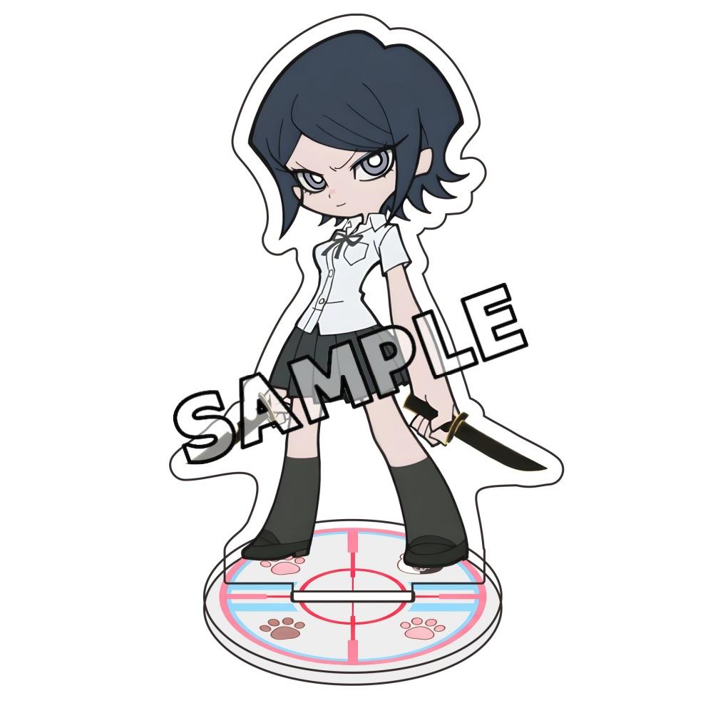 10 см Q-версия Danganronpa Акриловая подставка брелок Нагито Чиаки Кокичи Кёко Аниме Настольный декор Коллекция на день рождения Подарок