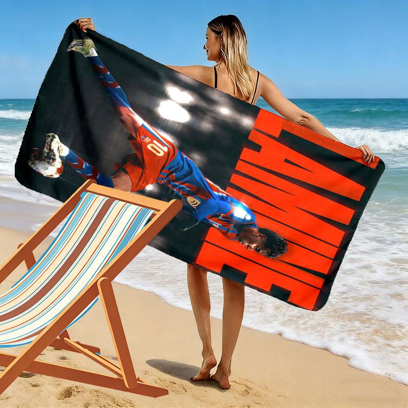 Lamine Yamal Hero Beach Towel, Large Soft Quick Dry Towel for Beach Camping Swimming