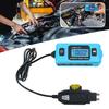 Тестер неисправностей цепи Автомобильный детектор тока с синим ЖК-экраном с подсветкой Встроенная фара для проверки цепей легковых и коммерческих автомобилей