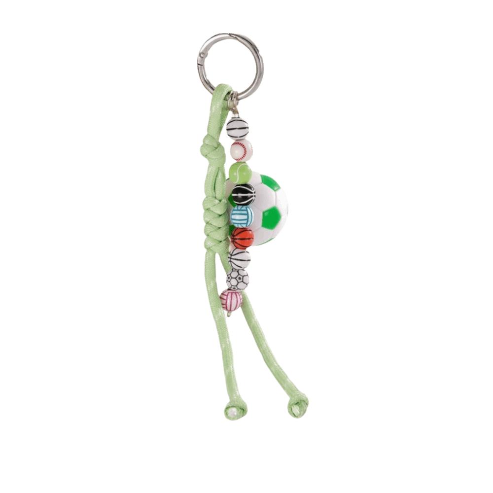 Y2k Sports Ball Keychain Soccer Sports Themed Gift Charm Novelty Football Keychain  Car Key Pendant