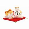 Yakushigama Maneki Neko (Parent and Child) Fuku Yume (with Good Luck Sticker)