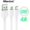 HdoorLink Кабель Micro USB 5 В, 4 А для OPPO VOOC, зарядное устройство для вспышки, кабель даты, 7-контактный шнур для зарядки, провод Micro USB, кабель для быстрой зарядки