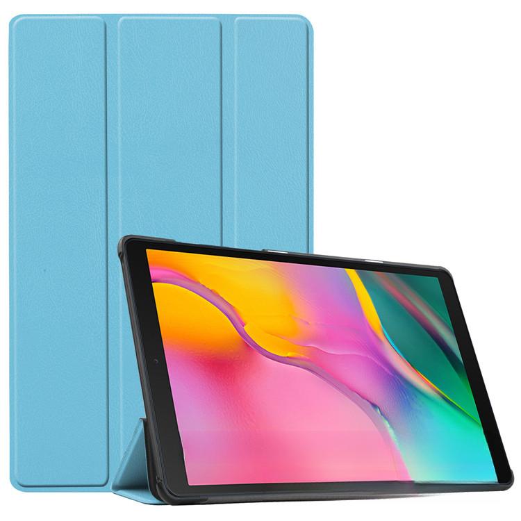 Для планшета Galaxy 20 Tab S6 10.5 T860 - защитный чехол T865 Кожаный чехол-книжка с тремя сгибами