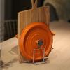 Stainless Steel Cutting Board Holder Rustproof Chopping Board Organizer Pot Lid Stand  Utensil