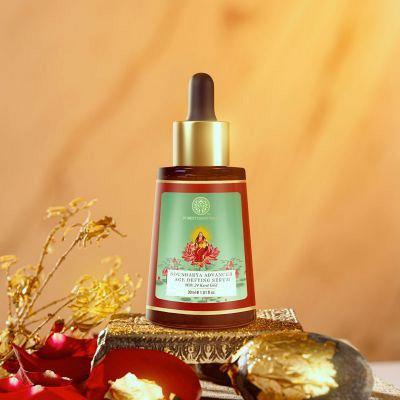 Forest Essentials Soundarya Advanced Serum с 24-каратным золотом - 25 мл от Forest Essentials