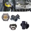 Engine Coolant Recovery Tank Cap,Coolant Filler Neck Radiator Hose Connector 52029195AK for Wrangler