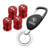 For BMW GF4Car interior stickers D-2558 Aluminium Car Wheel Tire Valve Stems Caps High-Grade Keychain for BMW M X1 X3 X5 X6 E90
