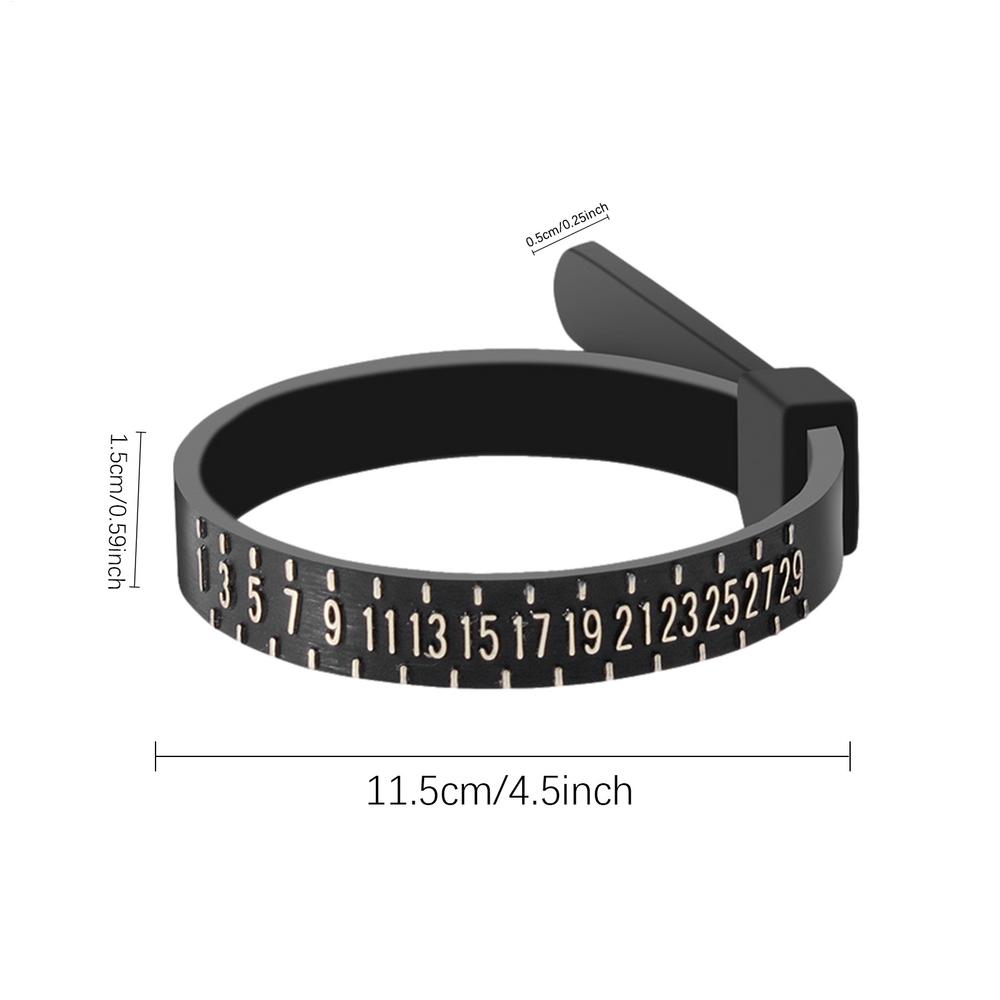 new Ring and Bracelet Sizer Measuring Tool Reusable Ring Size Guage for Fingers and Bangle Sizing Tool for Jewelry Measurement