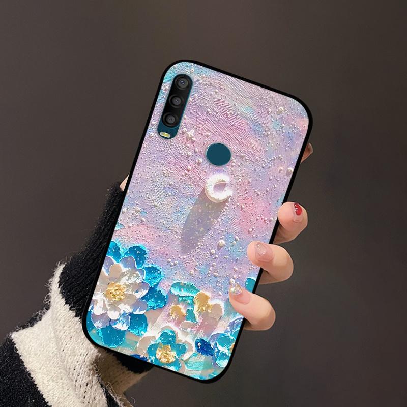 Чехол для телефона Alcatel 1SE 2020 Case 5030F 5030U Силиконовый Мягкий Расписной Милый TPU Coque Для Alcatel 1SE Light Fundas 4087U Capa