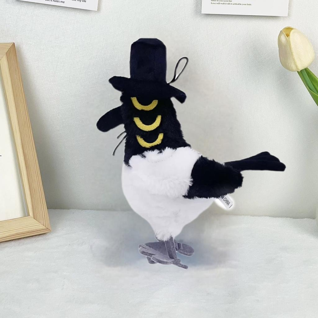 Hot Anime Kpop Demons Hunters Plush Cute Purple Tiger Black Hat Magpie Monster And Hunt Girl Group Stuffed For Fans Gifts