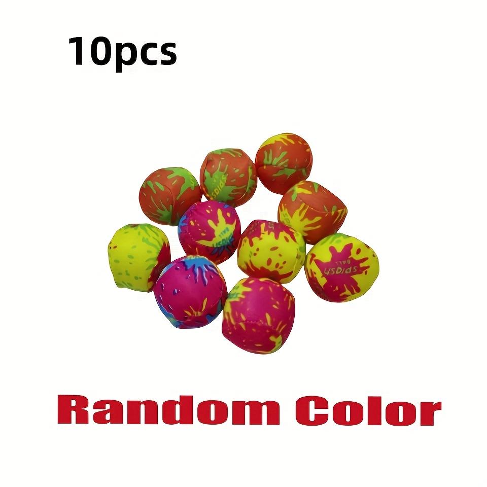 10 шт. Брызгающие водные шары, Охлаждающие водные шары для бассейна, Подходят для игры на пляже и на открытом воздухе, Случайные цвета