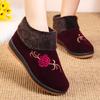 Fashion Women Round Toe Warm Boots Winter Velvet Thickening Middle-aged Elderly Ankle Boots 2024 Leisure Warm Non-slip Grandma Snow Boot