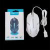 Игровая мышь для киберспорта, проводная, с подсветкой, USB-интерфейс для компьютера, для офиса, черно-белая, несколько типов на выбор