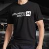 Активная футболка с логотипом Hammond Organ Смешная футболка с логотипом Американская футболка Унисекс футболка