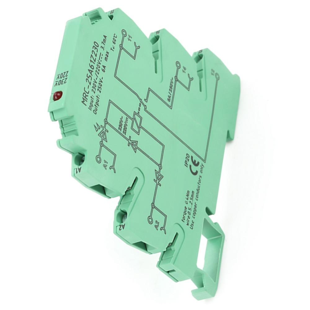 6.2mm Thickness Ultra-thin Relay 230VAC/220VDC Ultra-thin PLC Relay Industrial Control