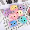 Laser Color Plush Kitten Coin Purse - Cute Student Gift